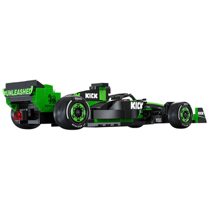CaDA Building Bricks KICK Sauber F1 Team C44 (2024) 314 Piece Model Kit C55032W