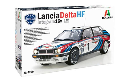 ITALERI 1:12 1/12 Lancia Delta HF Integrale MODEL CAR KIT 4709
