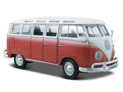 Maisto Volkswagen Van Samba 1:25 1/25 Scale Diecast Model Car Toys M31956