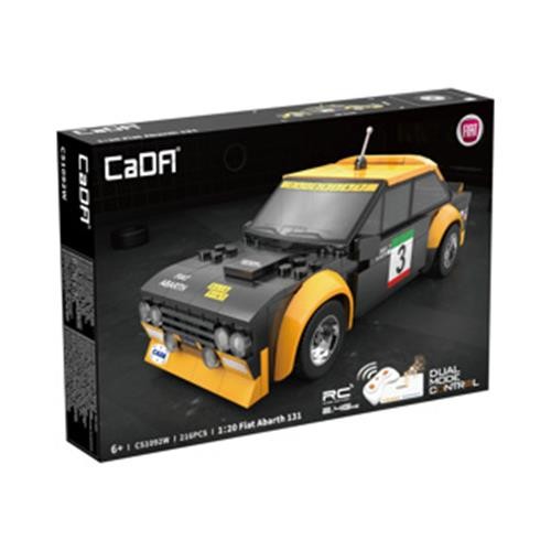 CaDA Building Bricks 1/20 1:20 Fiat Abarth 131 - 216 pcs dual control C51092W