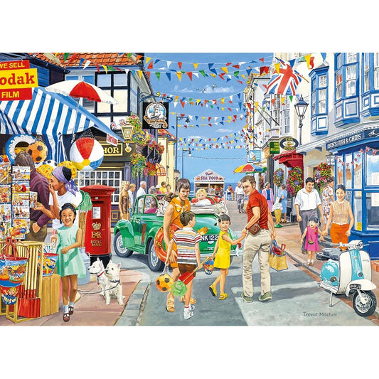 Gibsons Heading For The Beach 1000 Piece Jigsaw Puzzle G6389