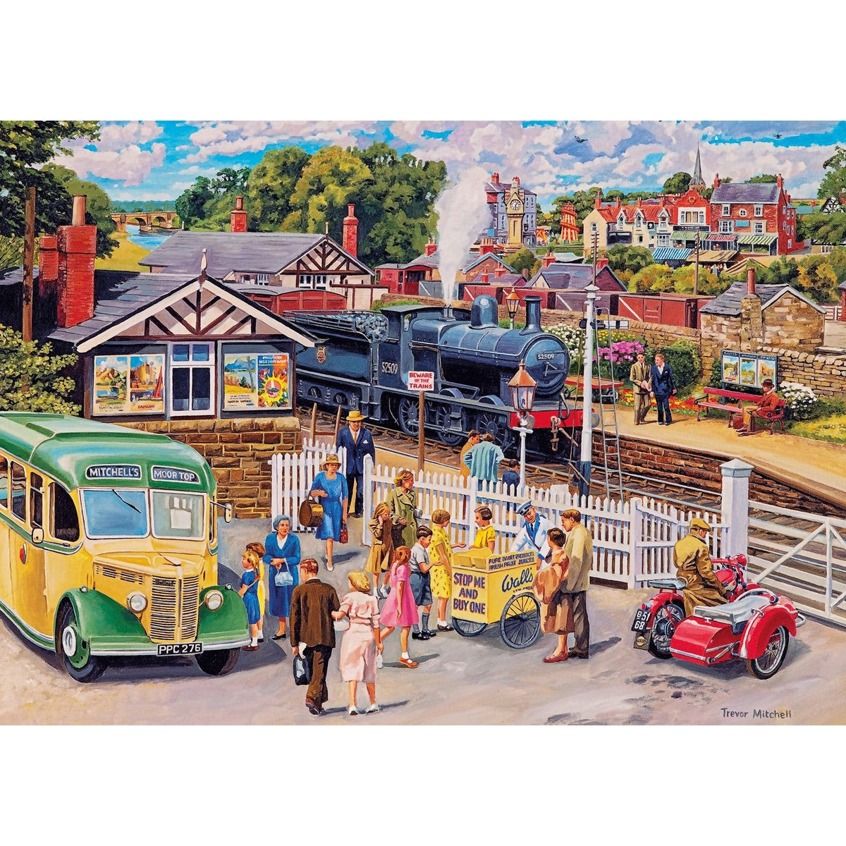 Gibsons Games Treats At The Station 1000 Piece Jigsaw Puzzle Toys G6341