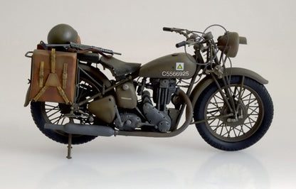ITALERI 1;9 1/9 Triumph Military 3HW Solo Scale Classic Motor Bike  Kit 7402
