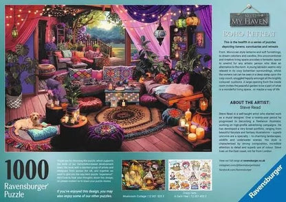 Ravensburger My Haven No 12: Boho Retreat 1000 Piece Jigsaw Puzzle