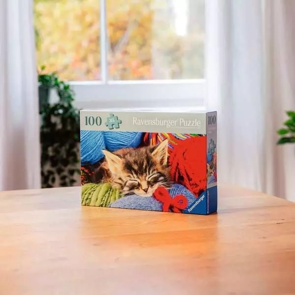 Ravensburger Wool Cat 100 XL Piece Jigsaw Puzzle Toys