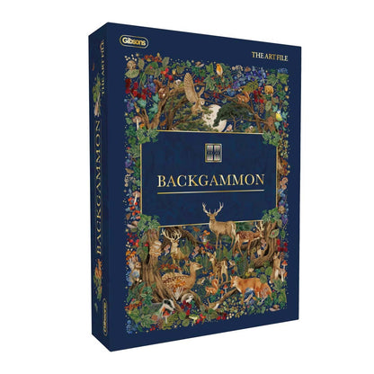 Gibsons Games The Art File: Backgammon Board Games Toys G9043