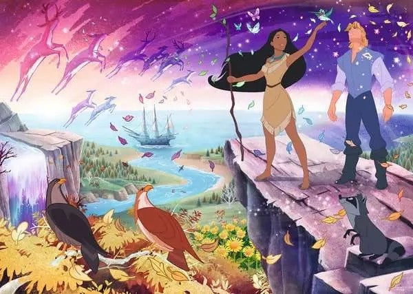 Ravensburger Disney Collectors Edition Pocahontas 1000 Piece Jigsaw Puzzle