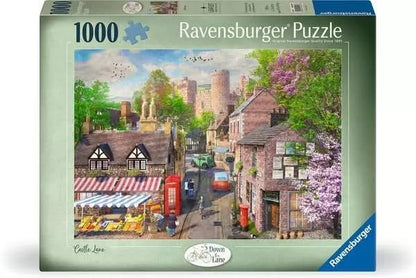 Ravensburger Down The Lane No 5: Castle Lane 1000 Piece Jigsaw Puzzle