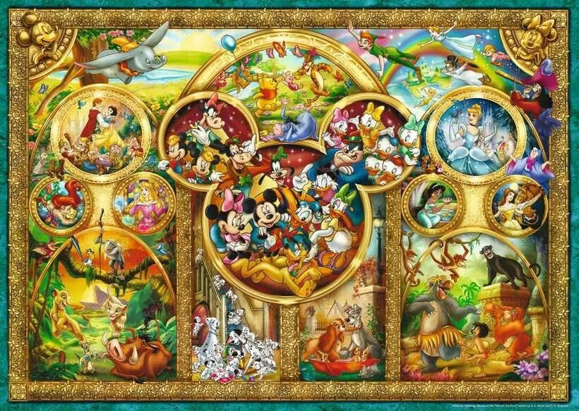 Ravensburger The Best Disney Themes 1000 Piece Jigsaw Puzzle Toys