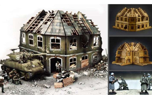 ITALERI 1:72 1/72 Bastogne Siege MDF Version 80th Anniversary Model Kit 6186