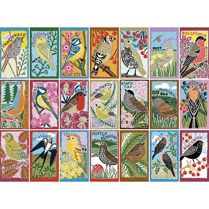 Gibsons RSPB British Songbirds 1000 Piece Jigsaw Puzzle G7180