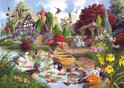 Gibsons Flora & Fauna 4 x 500 Piece Jigsaw Puzzle G5025