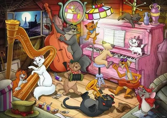 Ravensburger Disney Collectors Edition Aristocats 1000 Piece Jigsaw Puzzle