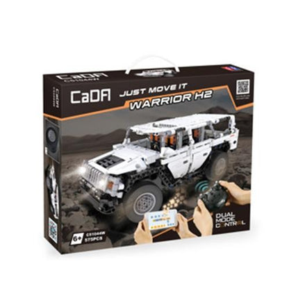 CaDA Warrior H2 Off-Roader - 575 pcs Building Bricks Dual Radio Control C51044W