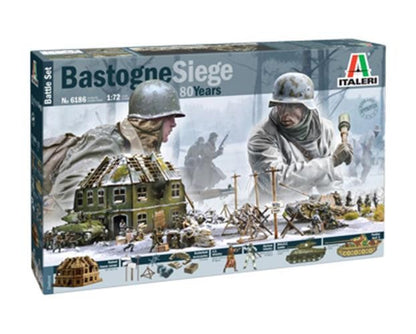 ITALERI 1:72 1/72 Bastogne Siege MDF Version 80th Anniversary Model Kit 6186