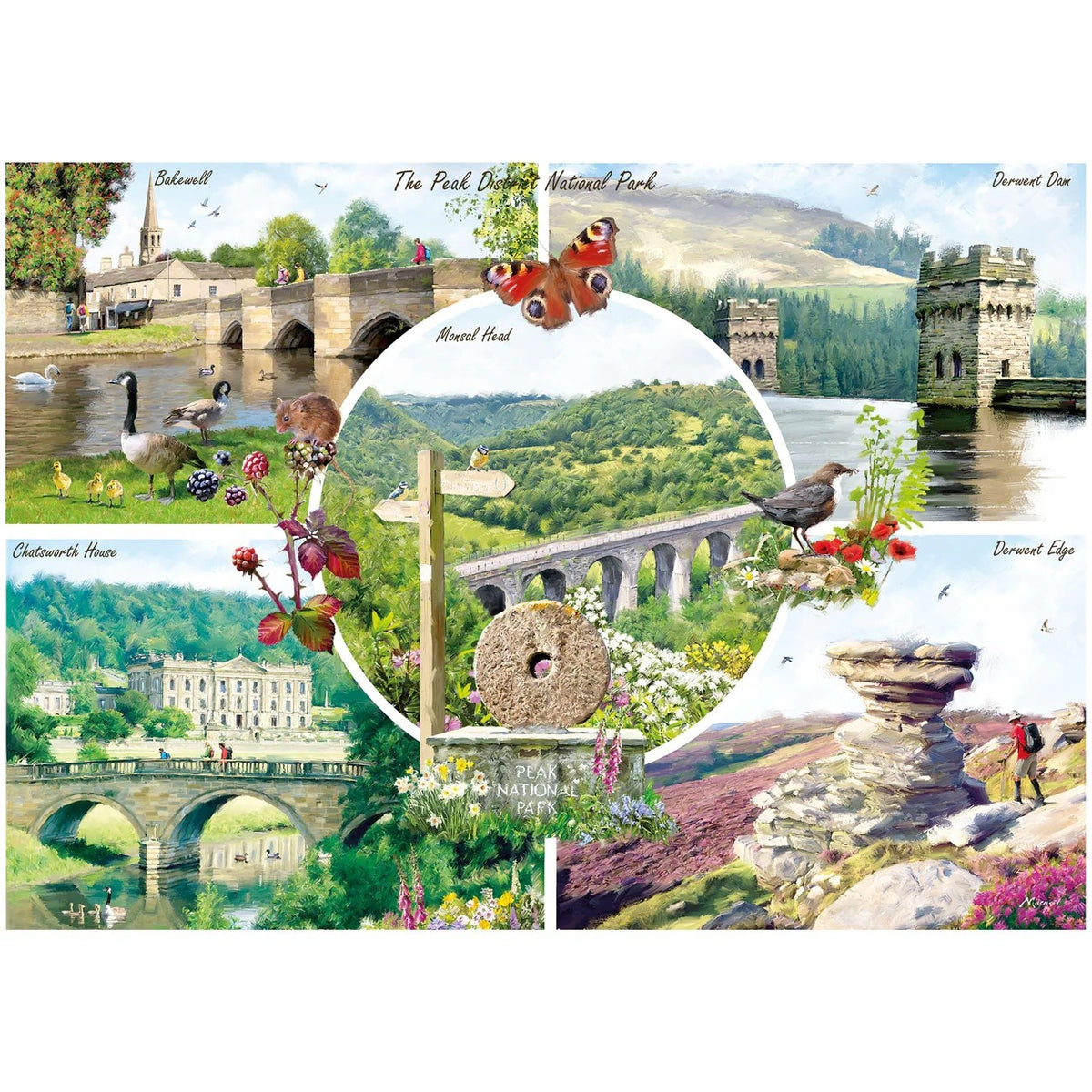 Gibsons The Peak District 1000 Piece Jigsaw Puzzle G6464