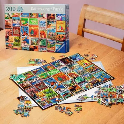 Ravensburger Travel Stamps 200 XL Piece Jigsaw Puzzle Toys