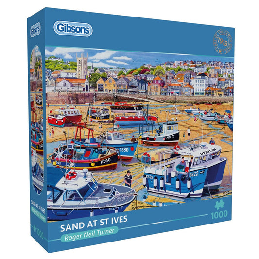 Gibsons Sand At St Ives 1000 Piece Jigsaw Puzzle G6455