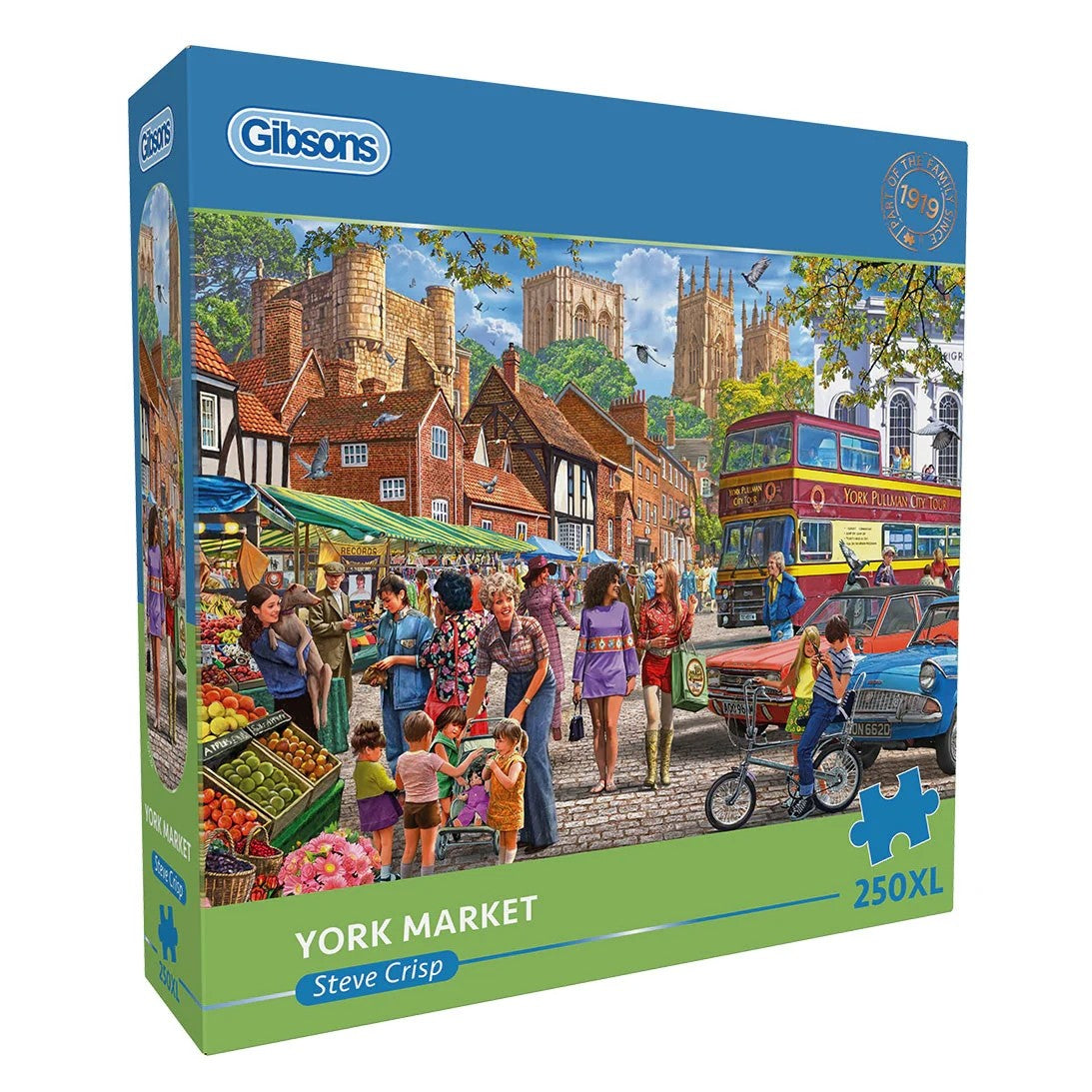 Gibsons Games York Market 250XL Piece Jigsaw Puzzle Toys G2732