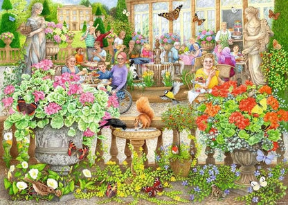 Ravensburger Cosy Cafe No.2, The Orangery Cafe 1000 Piece Jigsaw Puzzle