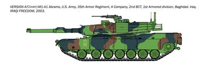 ITALERI 1/35 1:35  M1A1 Abrams SCALE MODEL KIT 35108