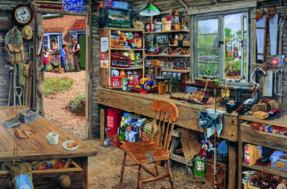 Ravensburger My Haven No.1 The Craft Shed 1000 Piece Jigsaw Puzzle Toys