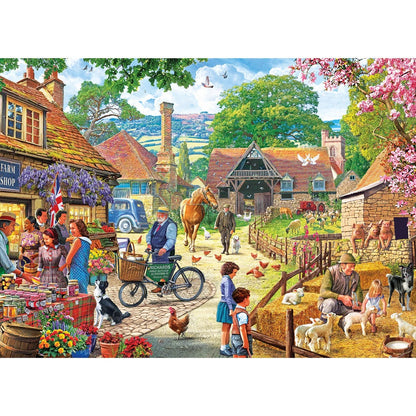 Gibsons Games The Farm Shop 1000 Piece Jigsaw Puzzle Toys G6458