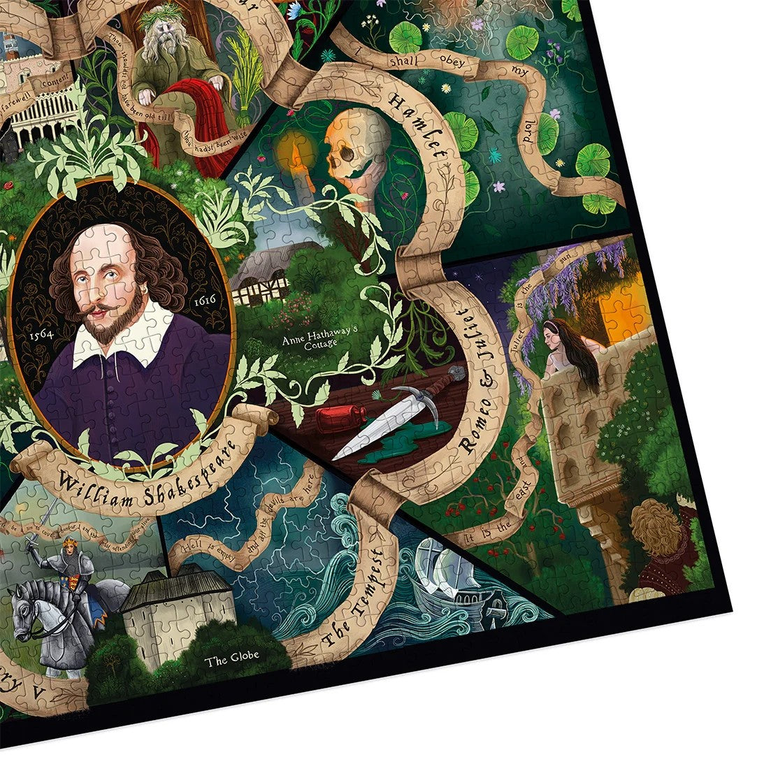 Gibsons Shakespeare 1000 Piece Jigsaw Puzzle G7170