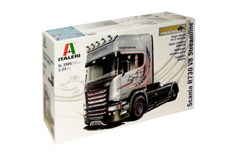 ITALERI 1:24 SCANIA R370 STREAMLINE 4X2 SCALE MODEL KIT 3906