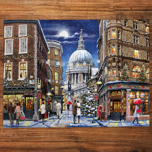 Gibsons Games St Paul's At Christmas 1000 Piece Jigsaw Toys G6449