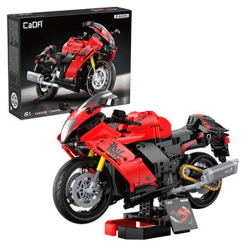 CaDA Building Bricks 1:6 Suzuki Hayabusa Motorbike - 1043 C64051W