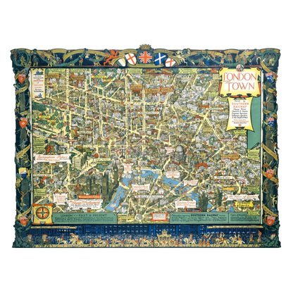 Gibsons London Town By Southern Railway 1000 Piece Jigsaw Puzzle G7185