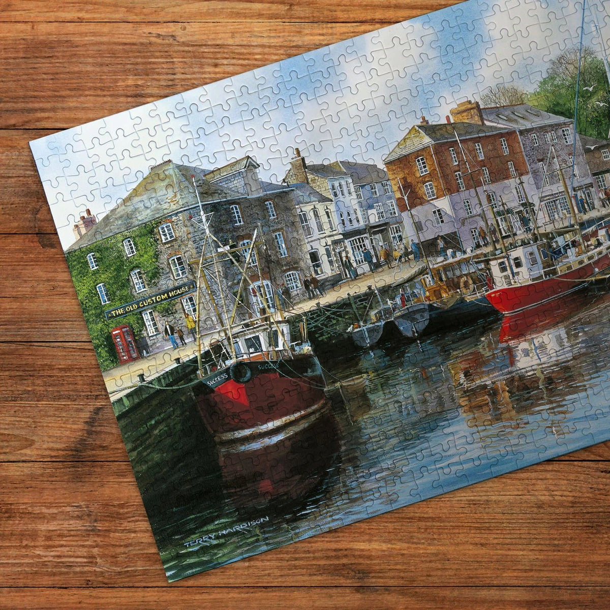 Gibsons Cornwall By The Sea 4 x 500 Piece Jigsaw Puzzle G5073