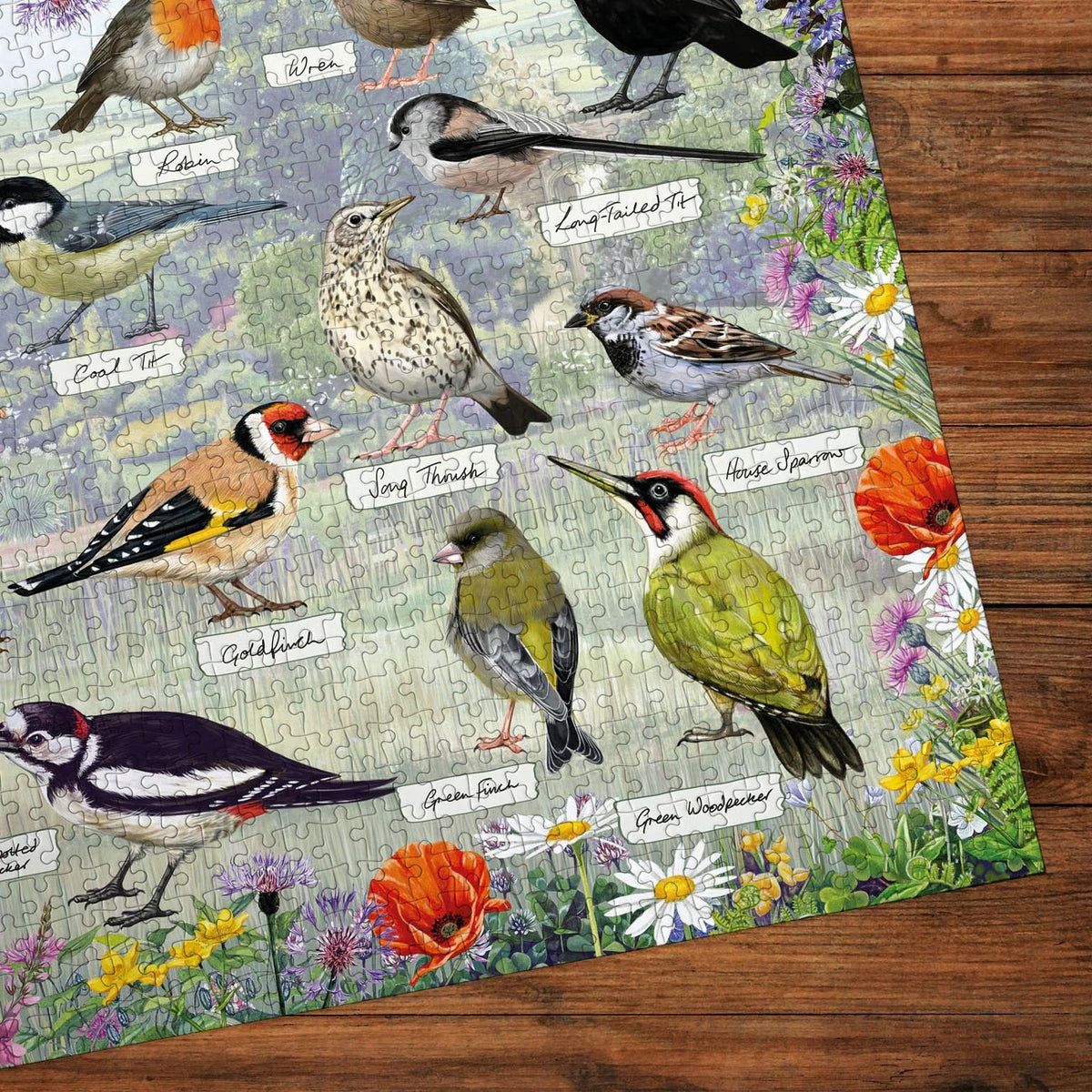 Gibsons Games RSPB Blissful Birds 1000 Piece Jigsaw Puzzle Toys G6469