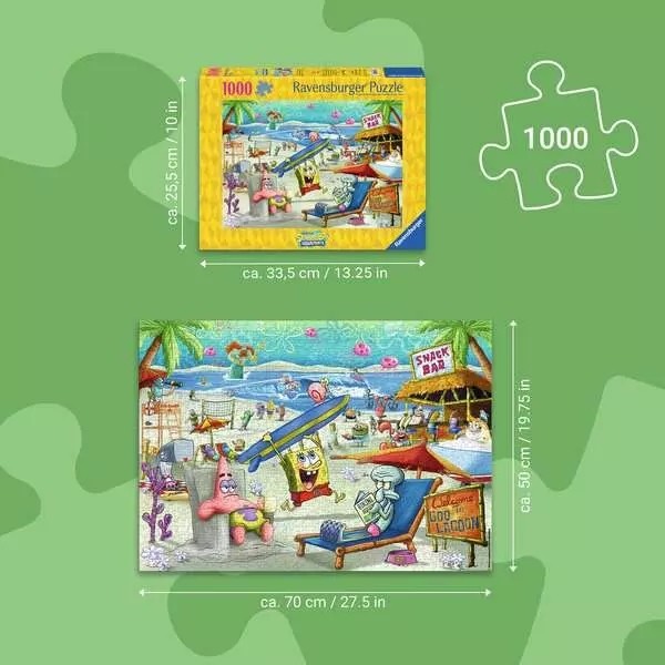 Ravensburger SpongeBob SquarePants 1000 Piece Jigsaw Puzzle