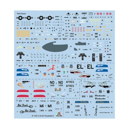 ITALERI 1/72 1:72 A-10 GULF WAR SCALE MODEL KIT 1376