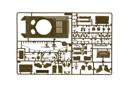 ITALERI 1/35 1:35 M4A3E8 SHERMAN FURY - EASY 8 SCALE MODEL TANK KIT 6529