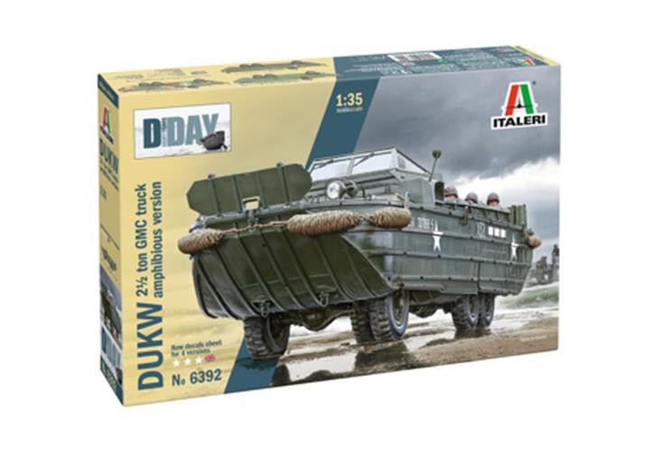 ITALERI 1/35 1:35 DUKW AMPHIBIOUS VERSION TACTICAL TRUCK 6392