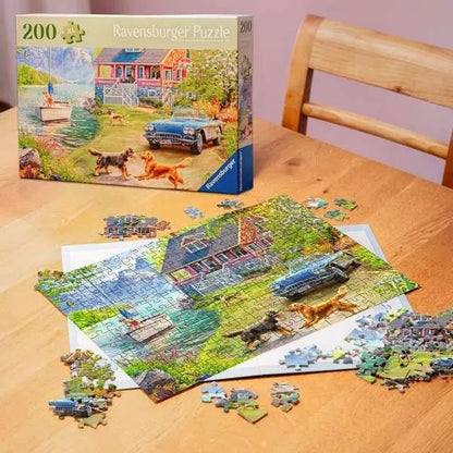 Ravensburger Summer Lake House 200 XL Piece Jigsaw Puzzle Toys