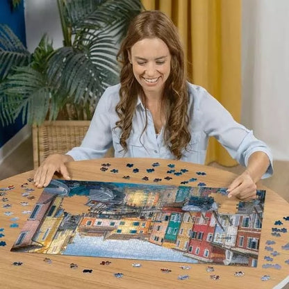 Ravensburger Burano, Italy 1000 Piece Jigsaw Puzzle Toys