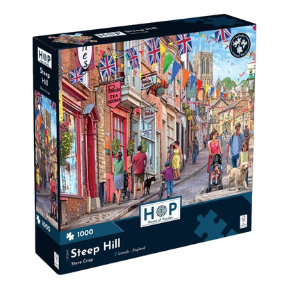 House Of Puzzles Steep Hill 1000 Piece Jigsaw Toys HP0842