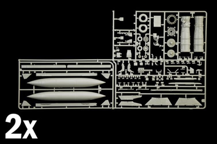 ITALERI 1/32 1:32 Tornado GR.1 Desert Storm RAF Aircraft MODEL KIT 2521