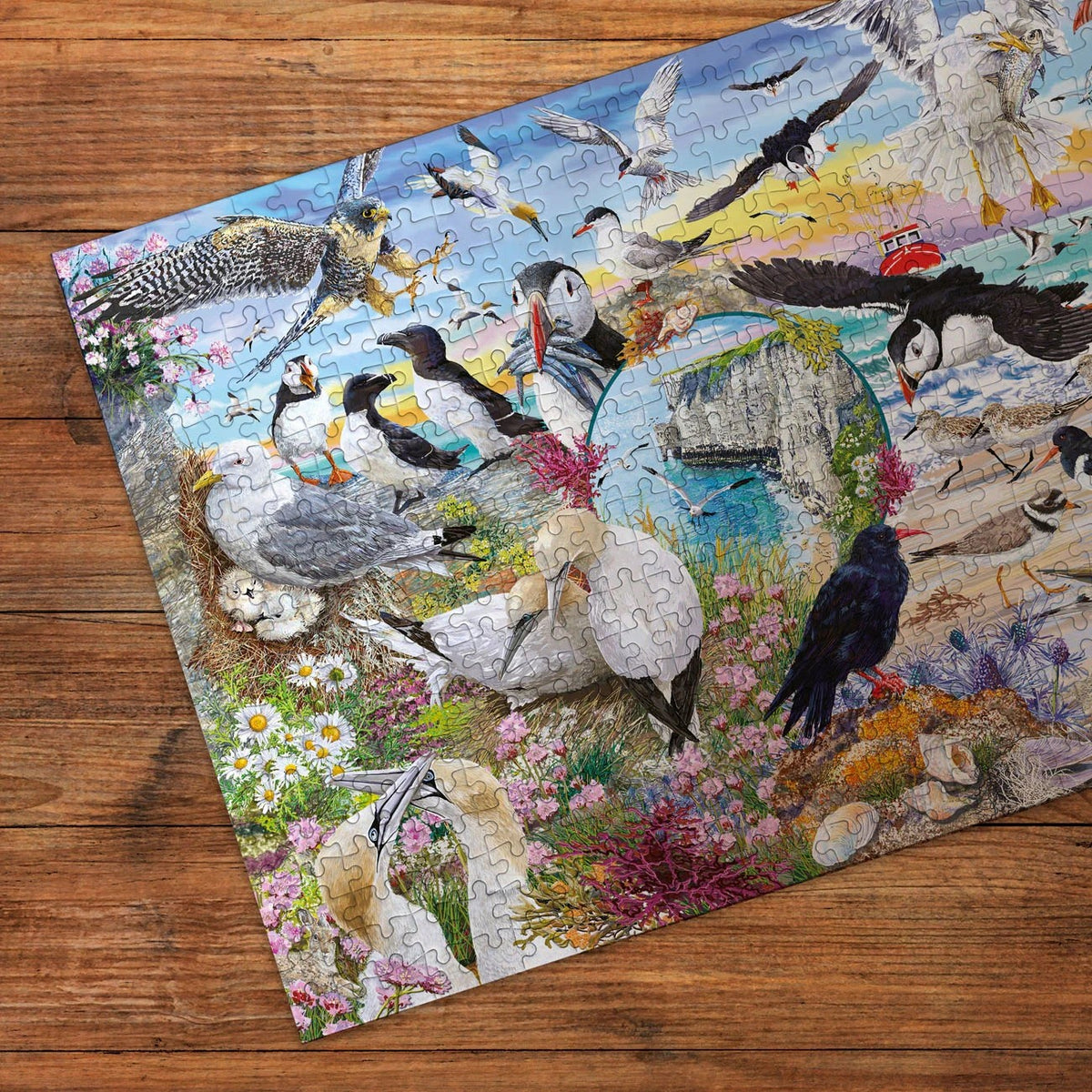 Gibsons Games RSPB Wings In The Wild 4 x 500 Piece Jigsaw Puzzle Toys G5074