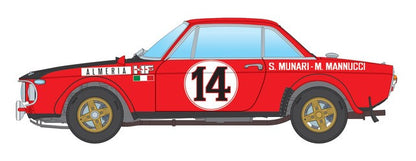 ITALERI 1:24 1/24 Lancia Fulvia HF Rally Monte Carlo 1972 MODEL CAR KIT 3670