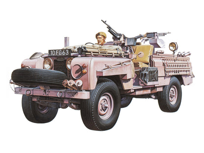 Tamiya Model Kit 1/35 SAS British Pink Panther Vehicle Model Kit Toys 35076