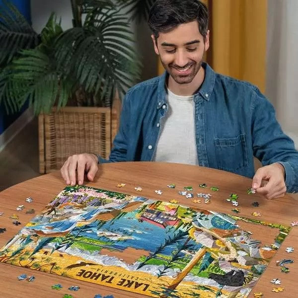 Ravensburger Sacred Lake Tahoe 1000 Piece Jigsaw Puzzle