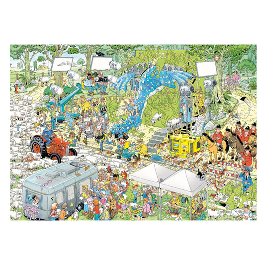 Jumbo Jan Van Haasteren The Film Set 1000 Piece Jigsaw Puzzle Toys