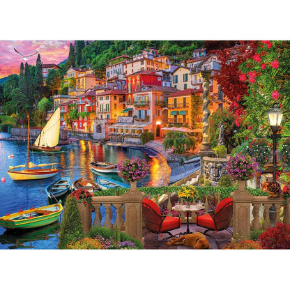 Gibsons Games Lake Como 1000 Piece Jigsaw Puzzle Toys G6387