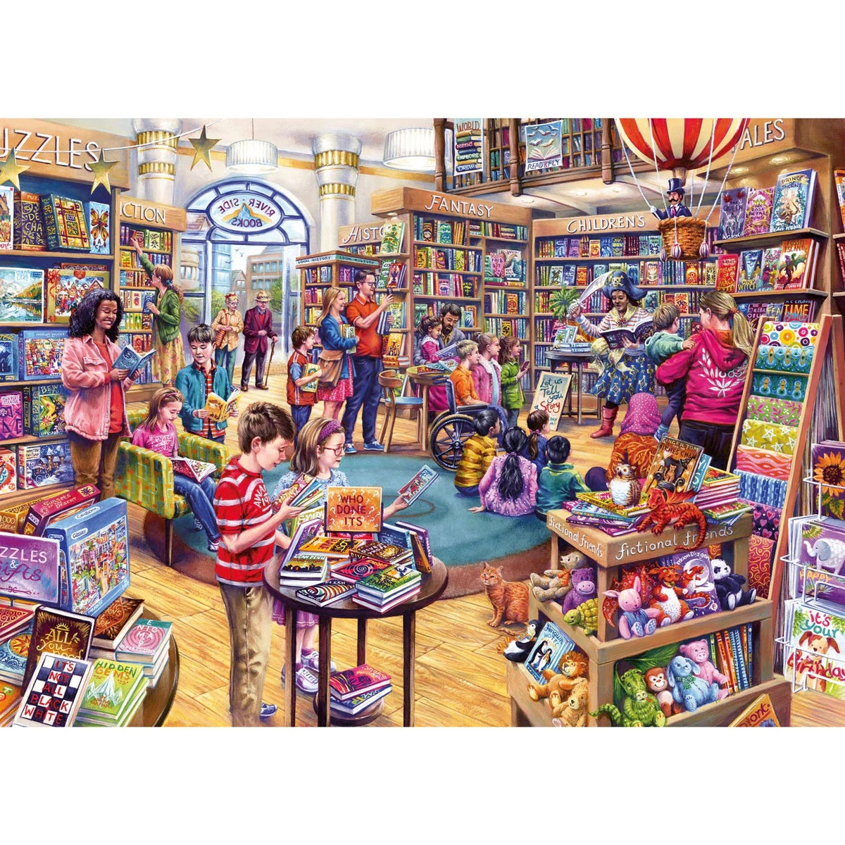 Gibsons Page Turners 500XL Piece Jigsaw Puzzle G3571