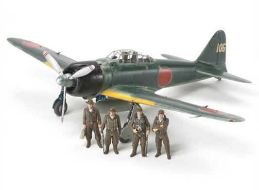 Tamiya 1/48 Mitsubishi A6M3/3A Zero (Zeke) 61108 Model Aircraft Kit